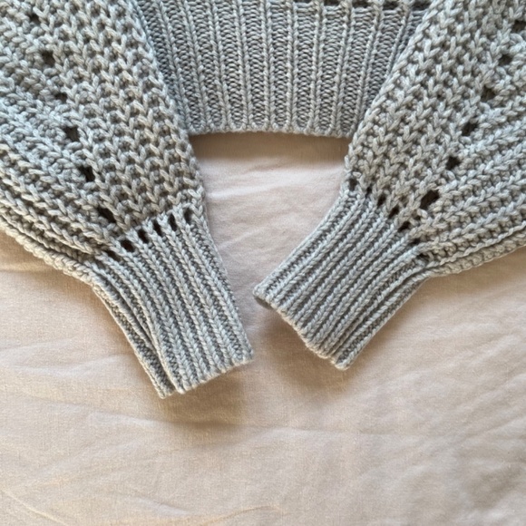 Aritzia Wilfred⎜GOULAINE SWEATER⎜HEATHER BIRCH - Picture 8 of 13